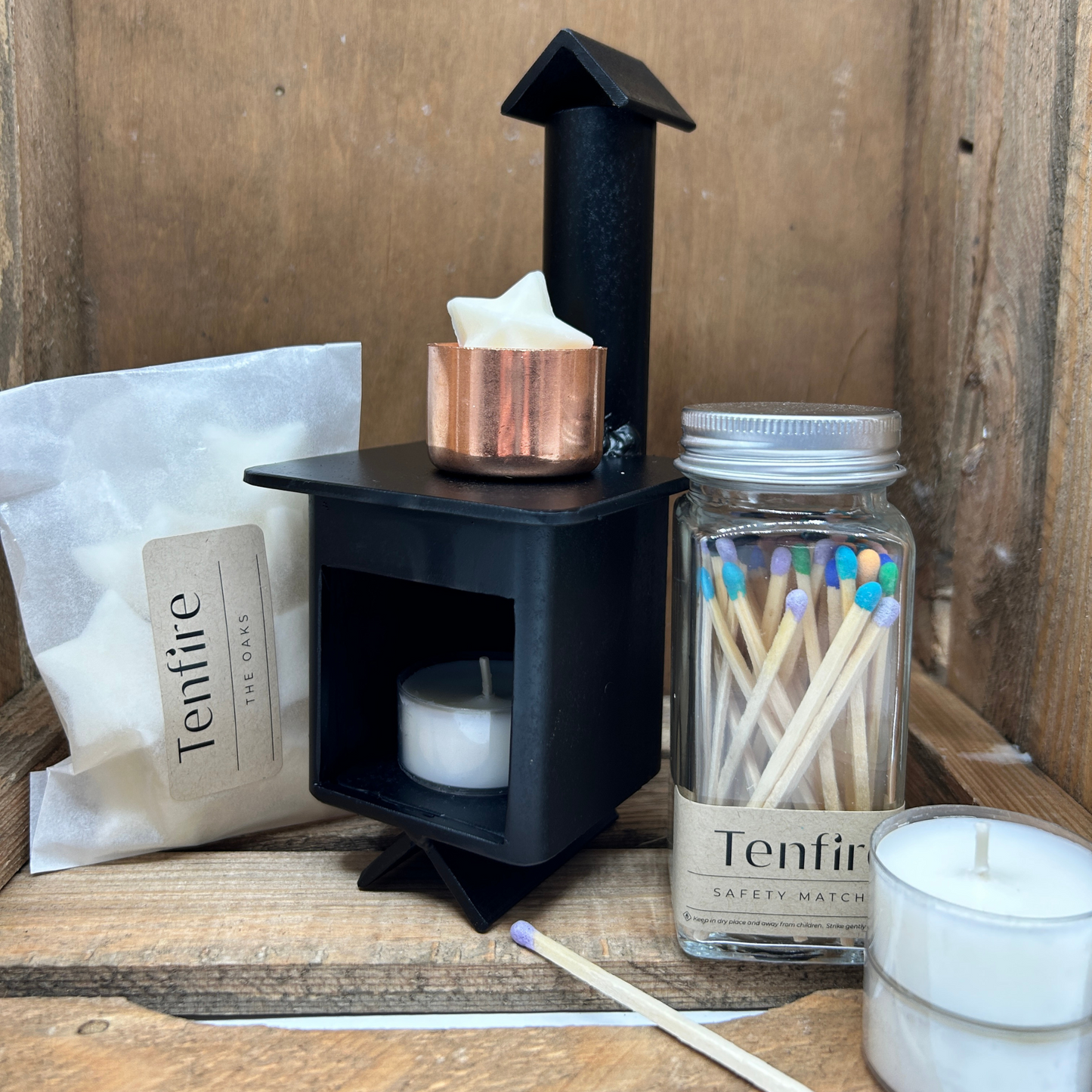 The Stove Wax Melt Burner Gift Set – Tenfire